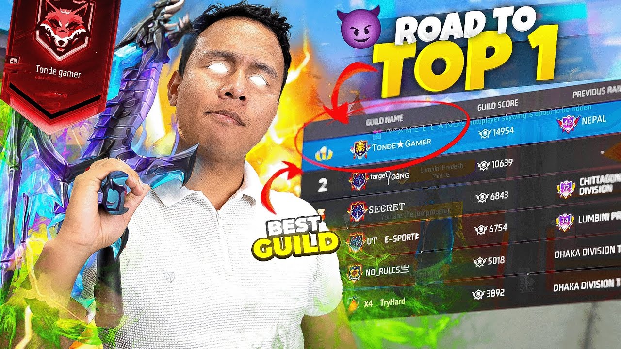 Путь к вершине в Guild War ✌ Мой первый игровой процесс против гильдии №1 😱 Tonde Gamer