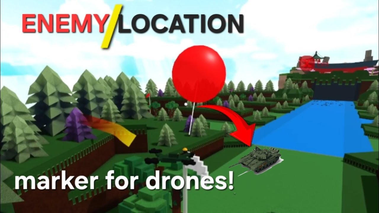 BABFT. enemy/location marker for drones and uav!