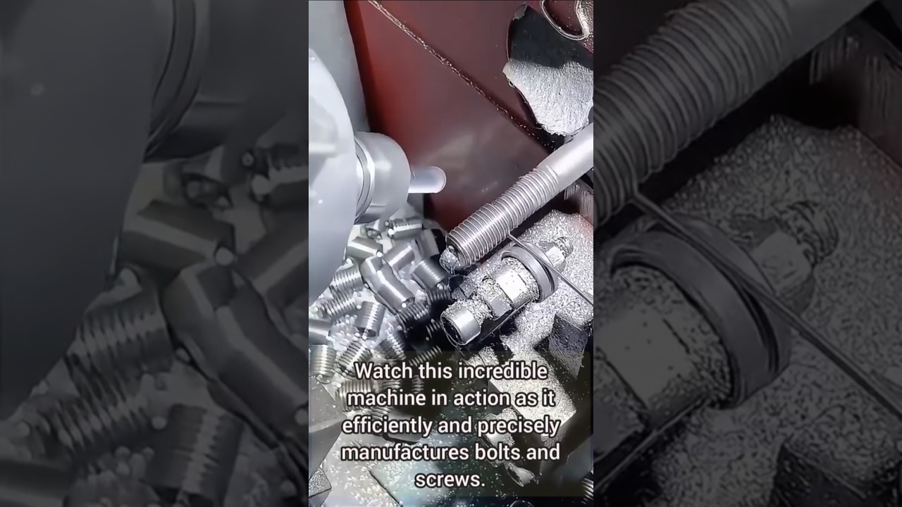 Automatic Bolt and Screw Manufacturing Machine