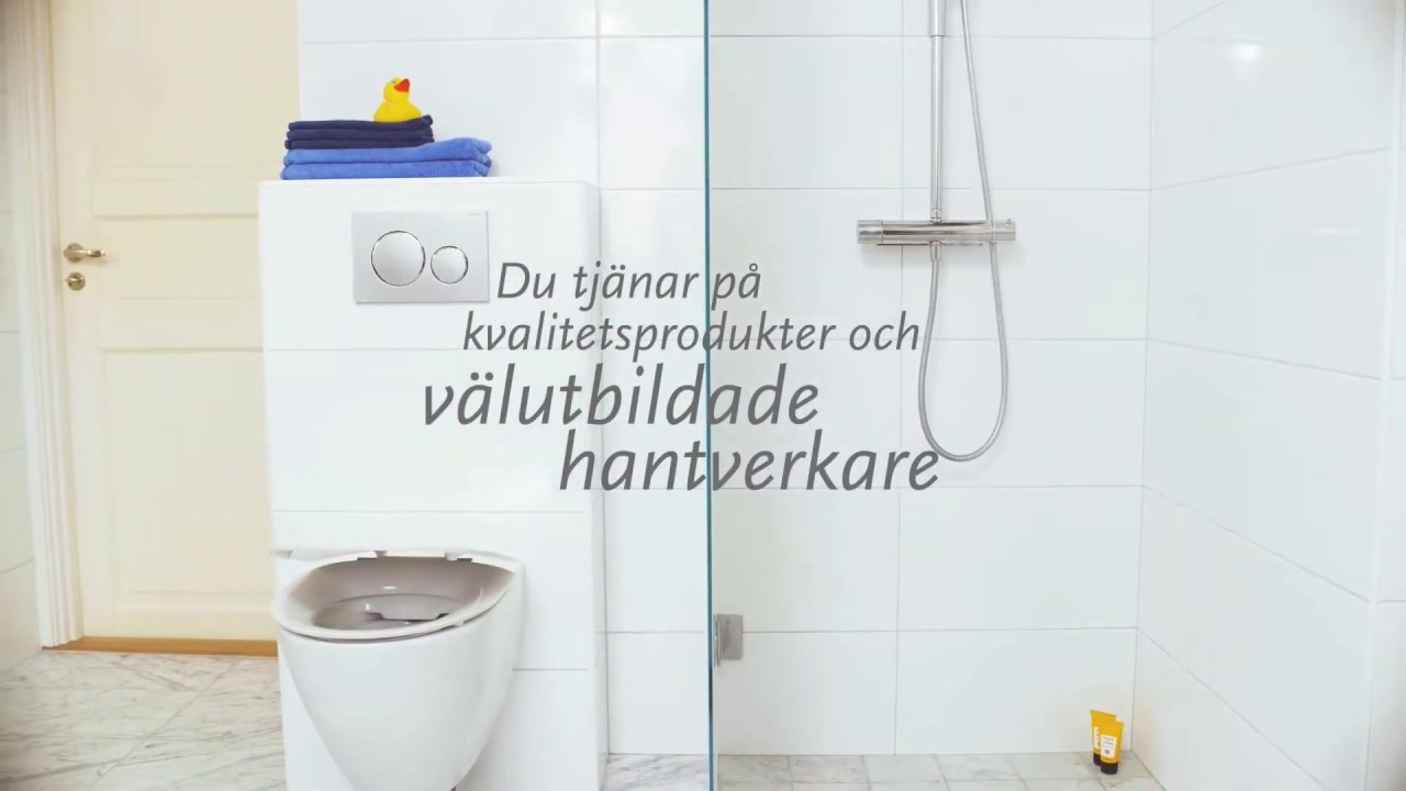 Alla steg till ett perfekt badrum