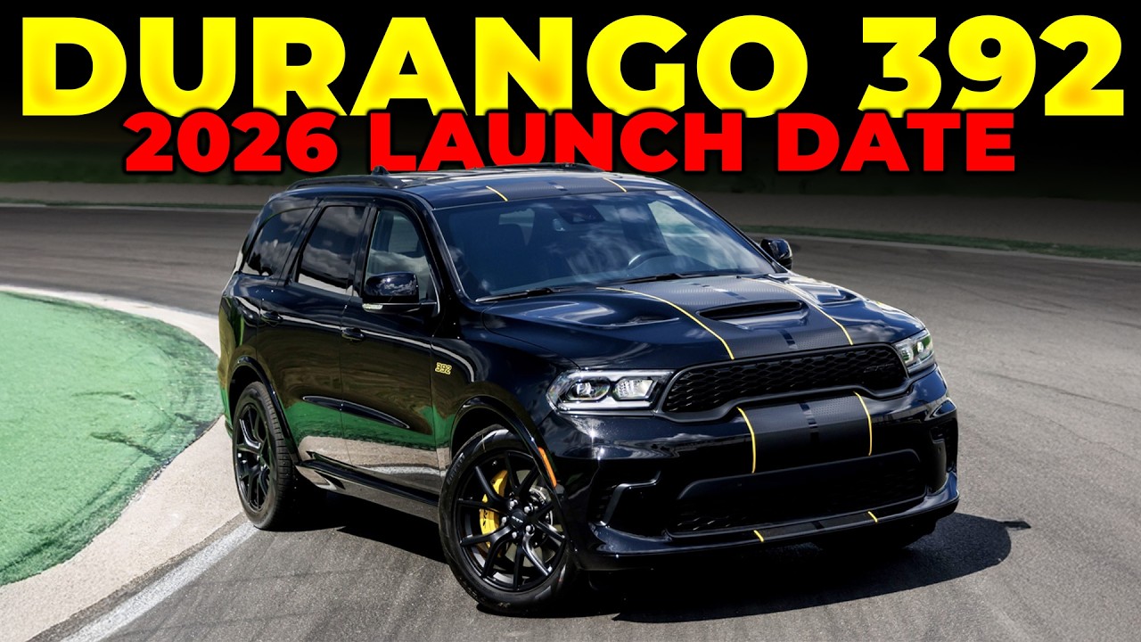 Dodge представляет возвращение Durango 392 2026 года: отметьте эту дату