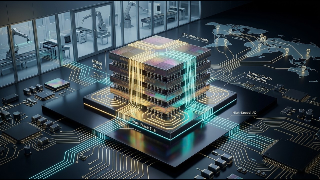 Неожиданный альянс Samsung и TSMC! Nvidia вынуждает заклятых врагов объединиться ради HBM4 | 5min...