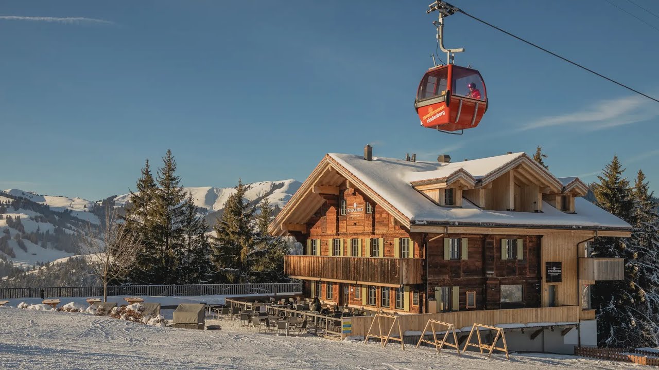 [Skiing] Gstaad: Talabfahrt #9 Rinderberg to Zweisimmen