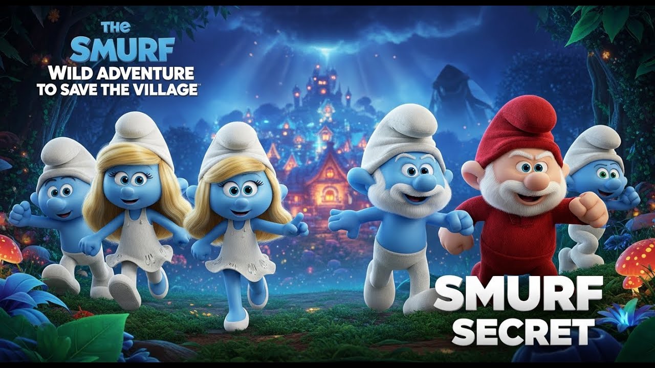 The Smurfs' Wild Adventure to Save the Village: An Epic Journey!