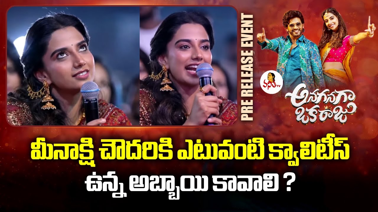 మీనాక్షి చౌదరికి ఎటువంటి క్వాలిటీస్ ఉన్న అబ్బాయి కావాలి? | Meenakshi Choudhary Ideal Husband Qualiti