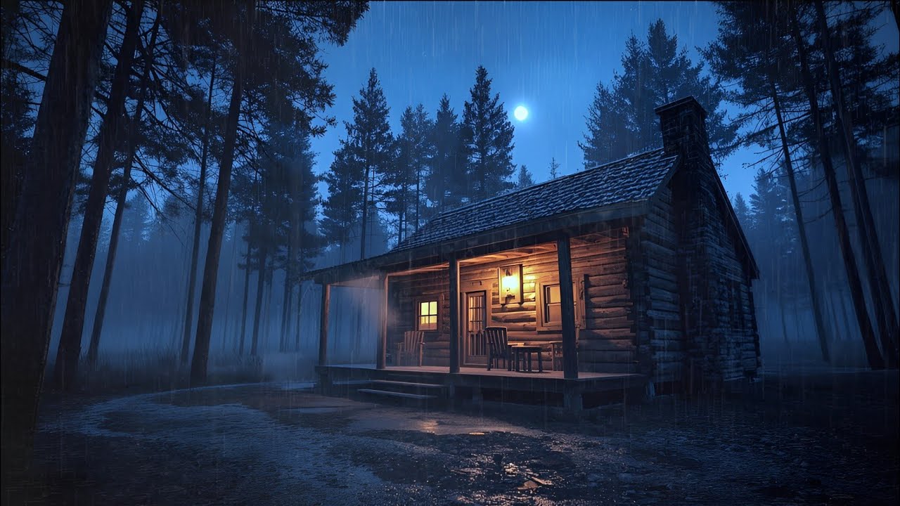 Rain Sounds for Sleeping Deep in the Rainforest | Black Screen, Relax & Deep Sleep