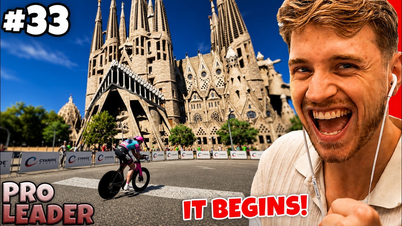 Tour de France 2028 НАЧИНАЕТСЯ!!! - Pro Leader #33 | Игра Tour De France 2026 PS5