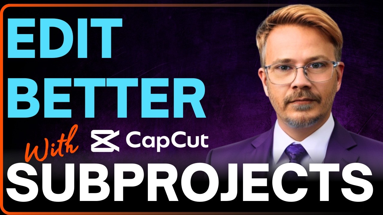 Используйте подпроекты CapCut и составные клипы для лучшего редактирования и поддержания порядка!