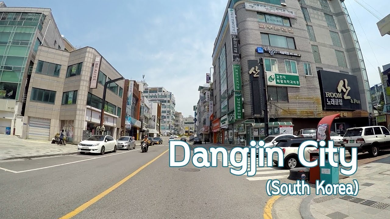 Driving downtown in Dangjin, South Korea : A small city in the west [충남 당진 시내 드라이브]