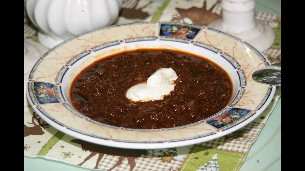 Brandenburger Wild-suppe Jäger Art. Schritt für Schritt mit Rezept.