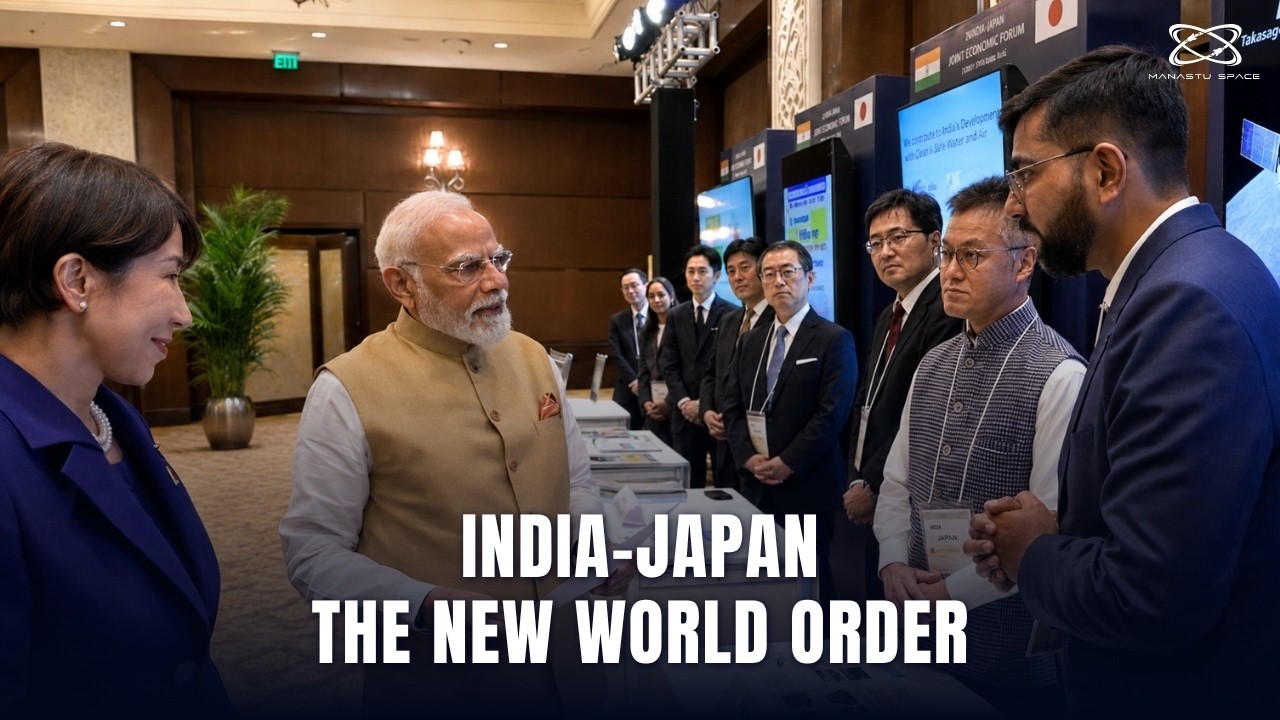 How India-Japan are Dominating the New Space Race? PM Modi and PM Sanae Takaichi meets Manastu Space