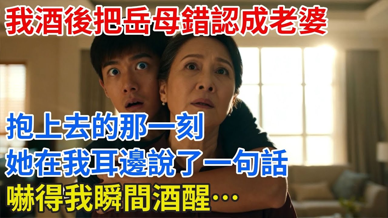我酒後把岳母錯認成老婆，抱上去的那一刻，她在我耳邊説了一句話，嚇得我瞬間酒醒…#【雲帆記事】#完結#小説#爽文#故事頻道#愛情#情感#完整版