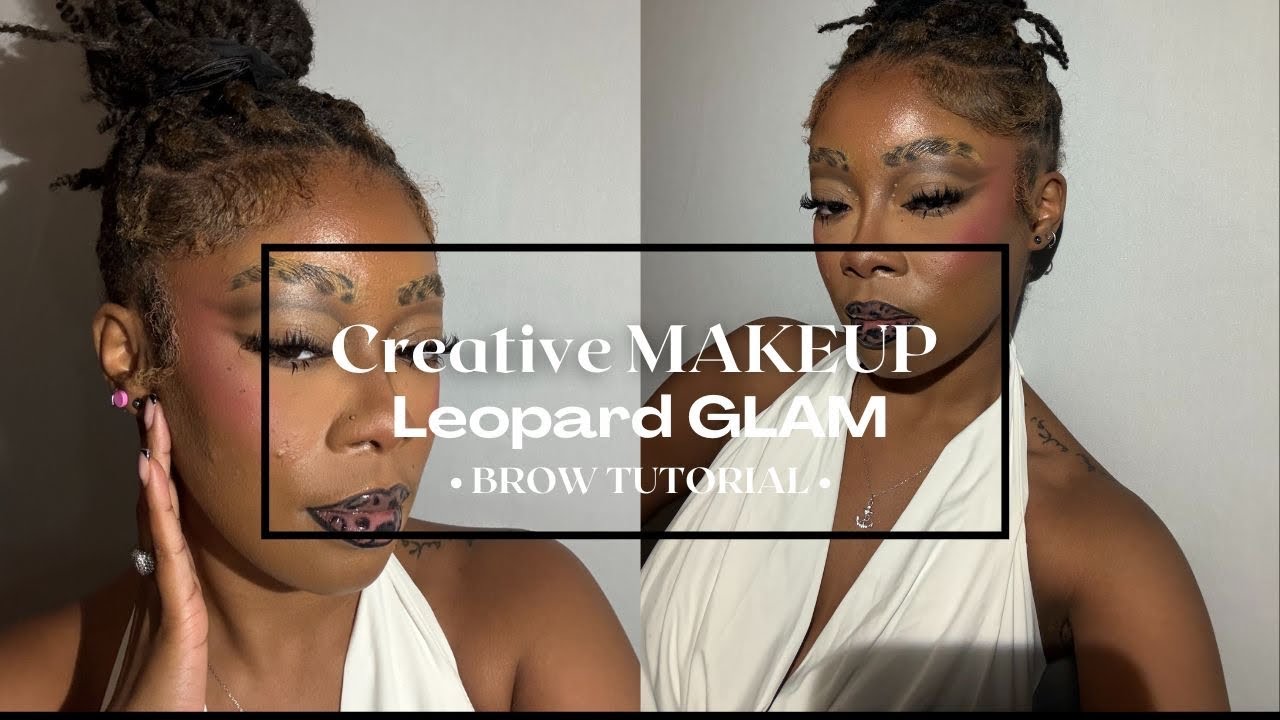 Leopard Print Glam || Eyebrow Tutorial 