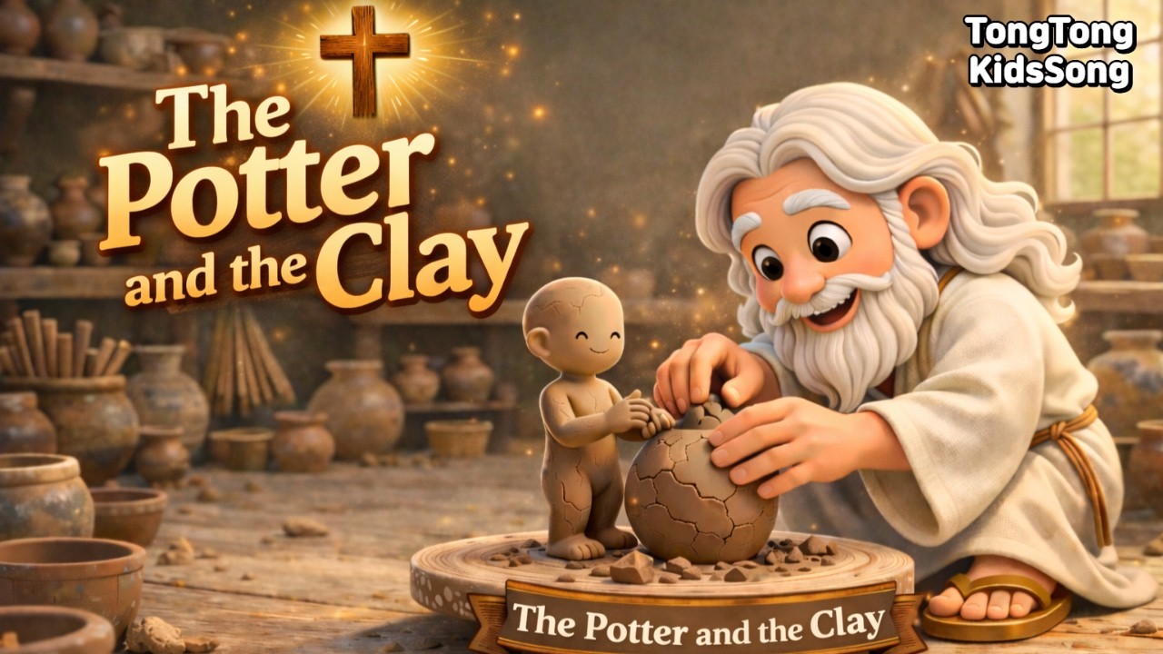 🏺 THE POTTER AND THE CLAY | Children's Christian Song | Nursery Rhyme | TongTongKids song