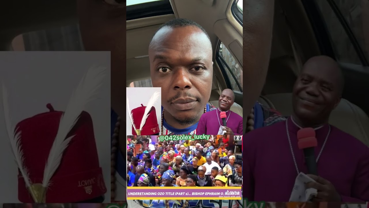 “Nothing concerns a Christian with Ọzọ title” - Bishop Ephraim Ikeakor.