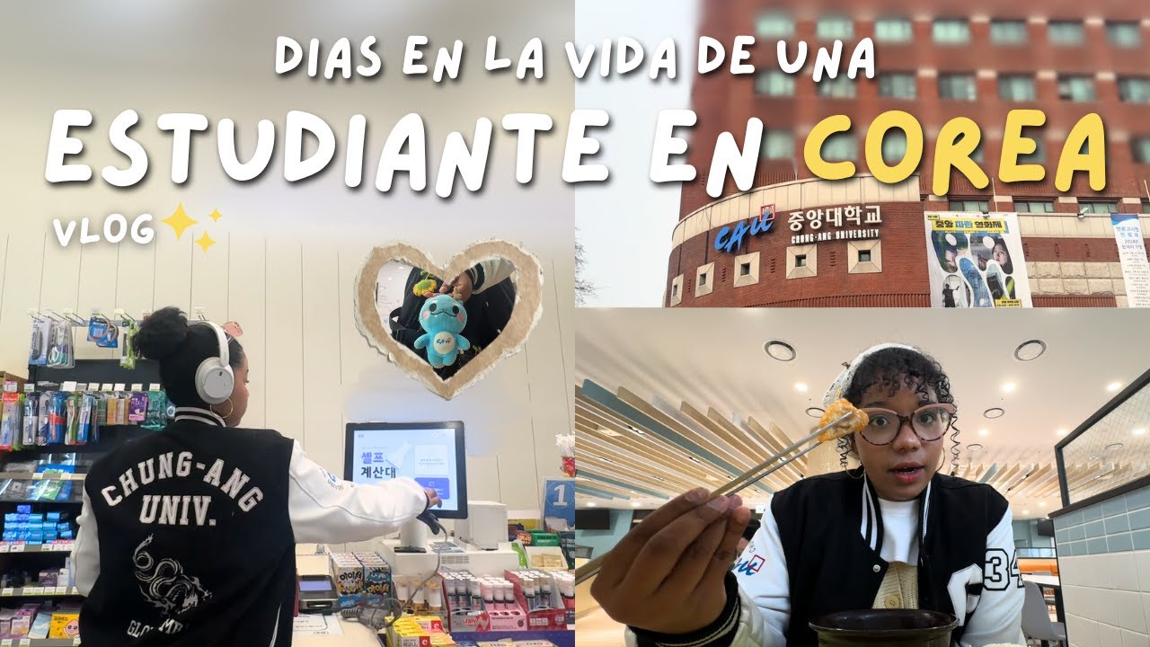 diario en corea 🍃 🍚 | ¿cómo es ser estudiante en seúl? lo que estudio📒 y como🍜
