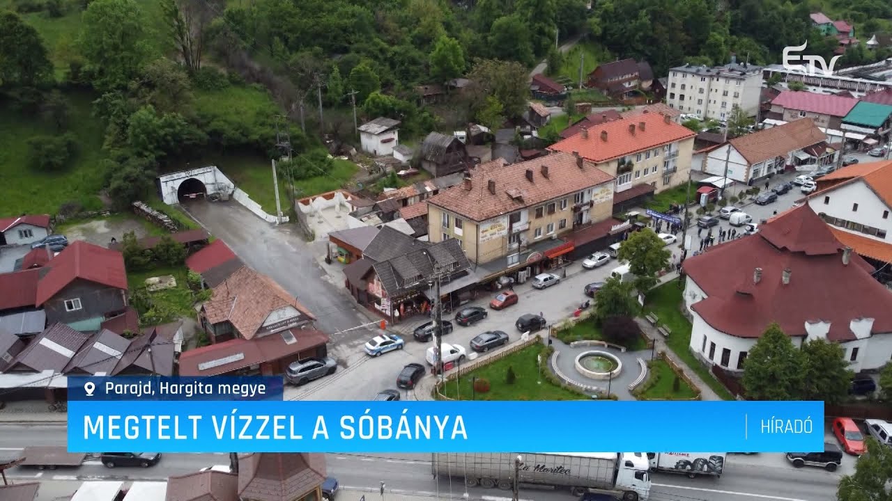 Megtelt vízzel a sóbánya – Erdélyi Magyar Televízió