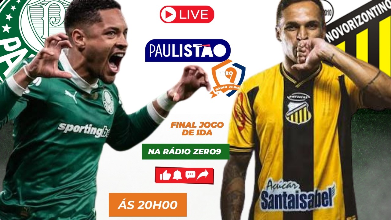 PALMEIRAS X NOVORIZONTINO PELA FINAL DO CAMPEONATO PAULISTA!!!