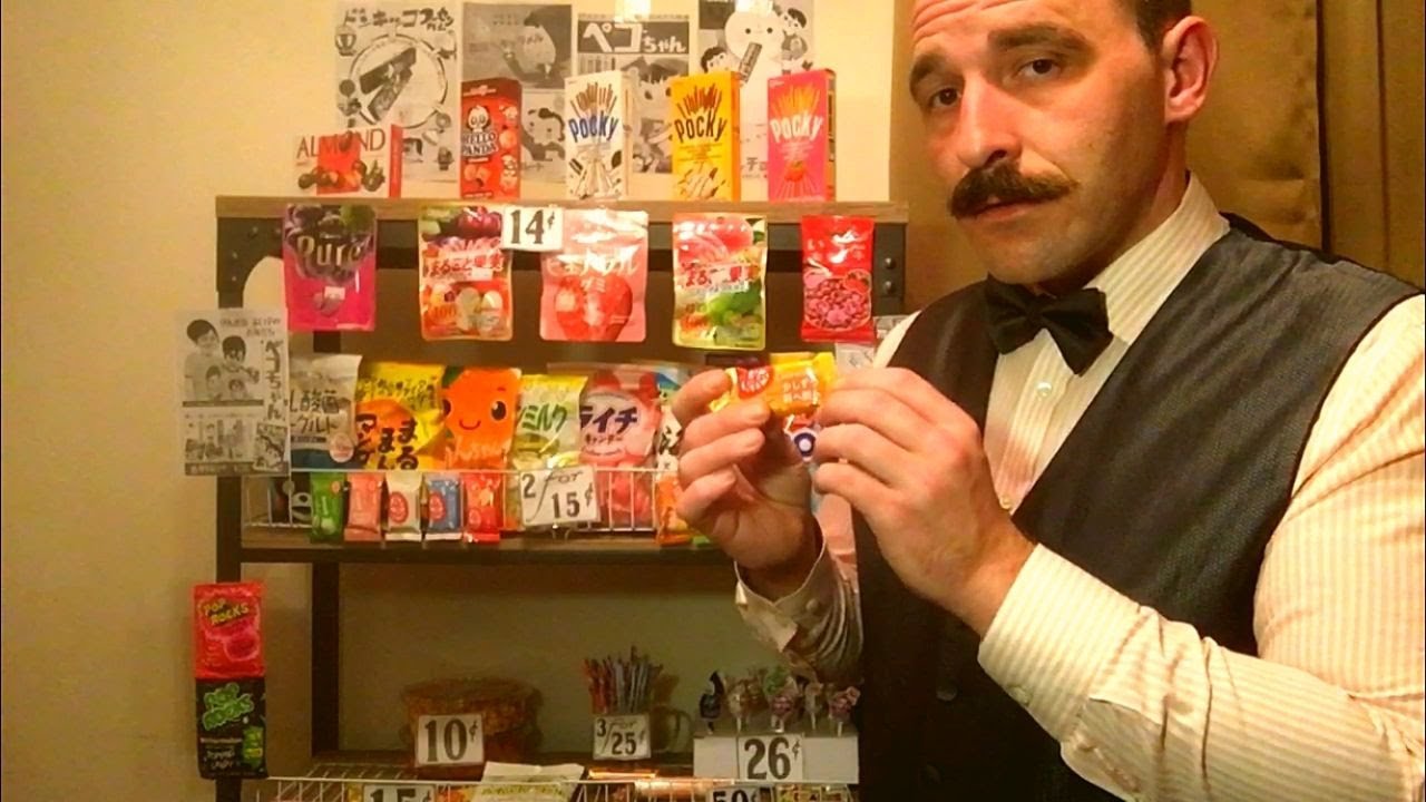 THE VINTAGE CANDY SHOPPE (ASMR) JAPANESE CANDY EDITION