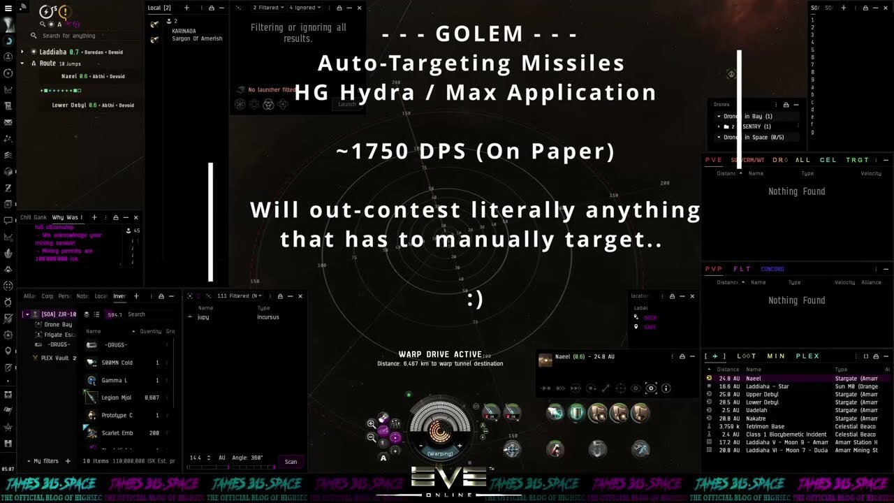 EVE Online: Crimson Farmfest | Golem Will Reign