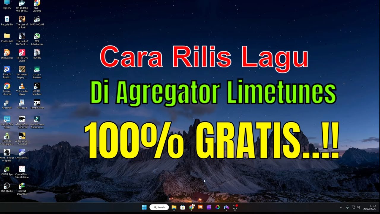 Tutorial Lengkap Cara Rilis Lagu di Agregator Gratis Limetunes