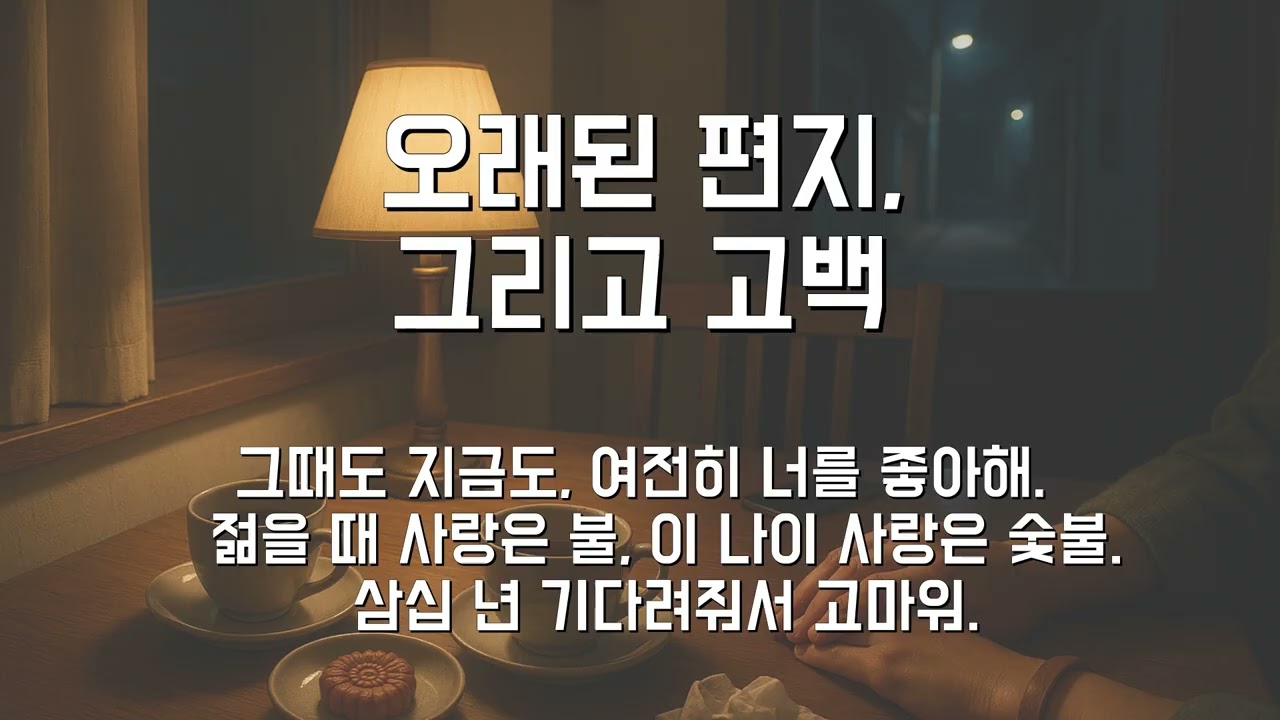 5화. 함께 나눈 저녁 한 끼, 여전히 너를 좋아해 — 이 나이 사랑은 숯불처럼 ｜ 오십, 다시 사랑합니다
