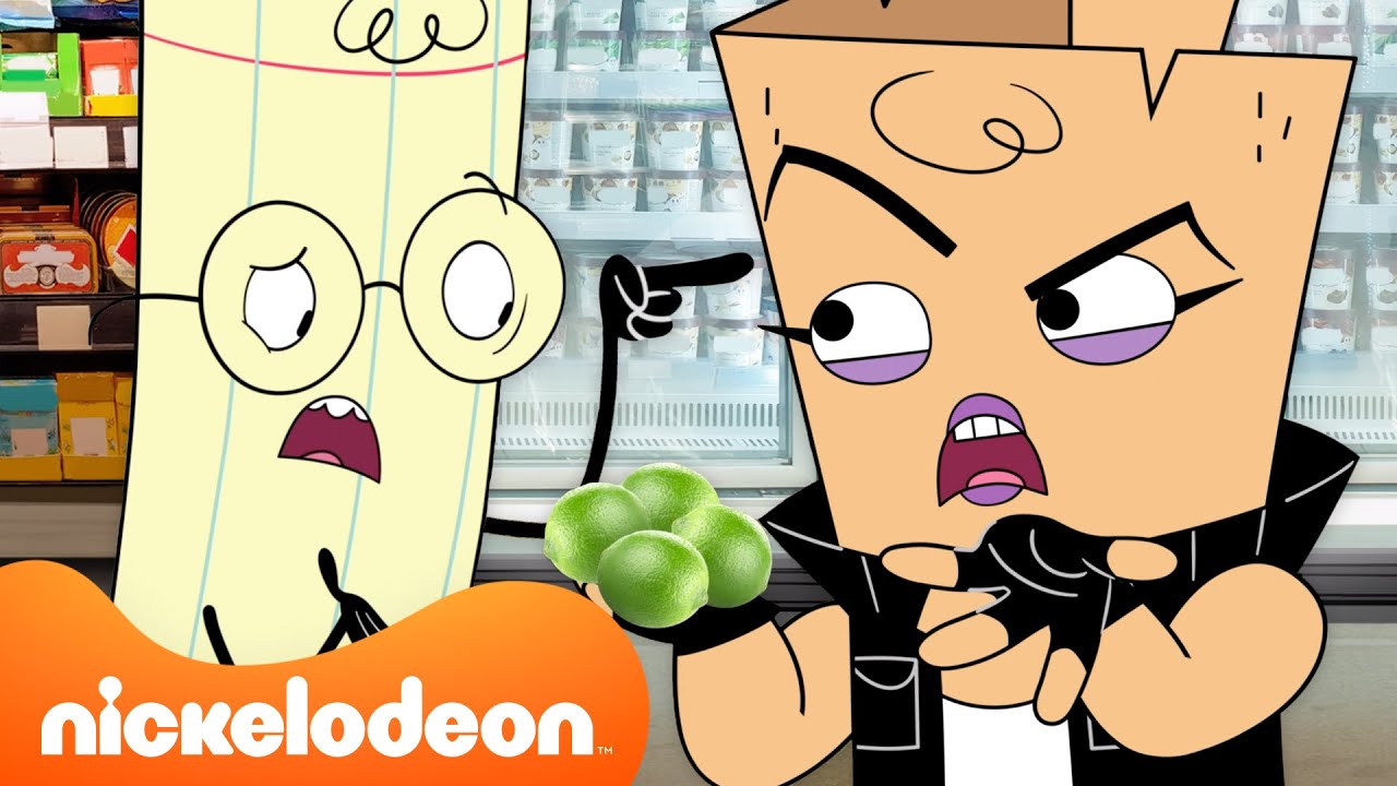 Paper Puts Himself in an Action Movie?! 💥 | Rock Paper Scissors | Nickelodeon UK