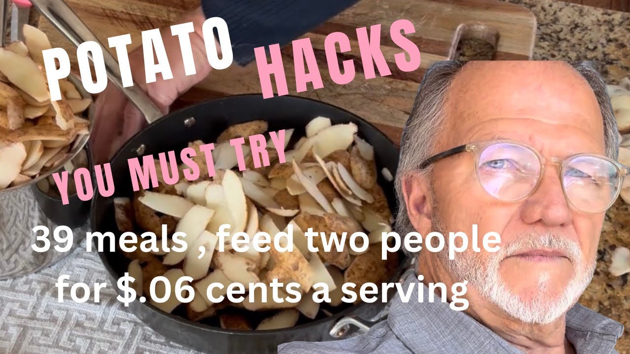 39 Meals from Potatoes?! Frugal Potato Hacks for Only 6¢ Per Serving”“Feed a Family on Pennie