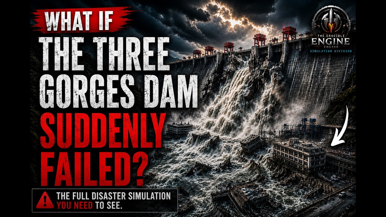 What If the Three Gorges Dam Suddenly Failed? | Engineering Simulation