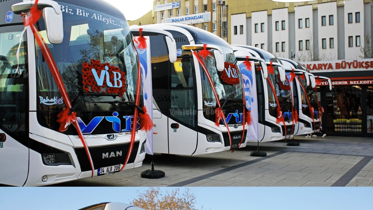 Sakarya vib turizm yeni aslanlarla filosunu güçlendiriyor 10 adetlik otobüs teslimati