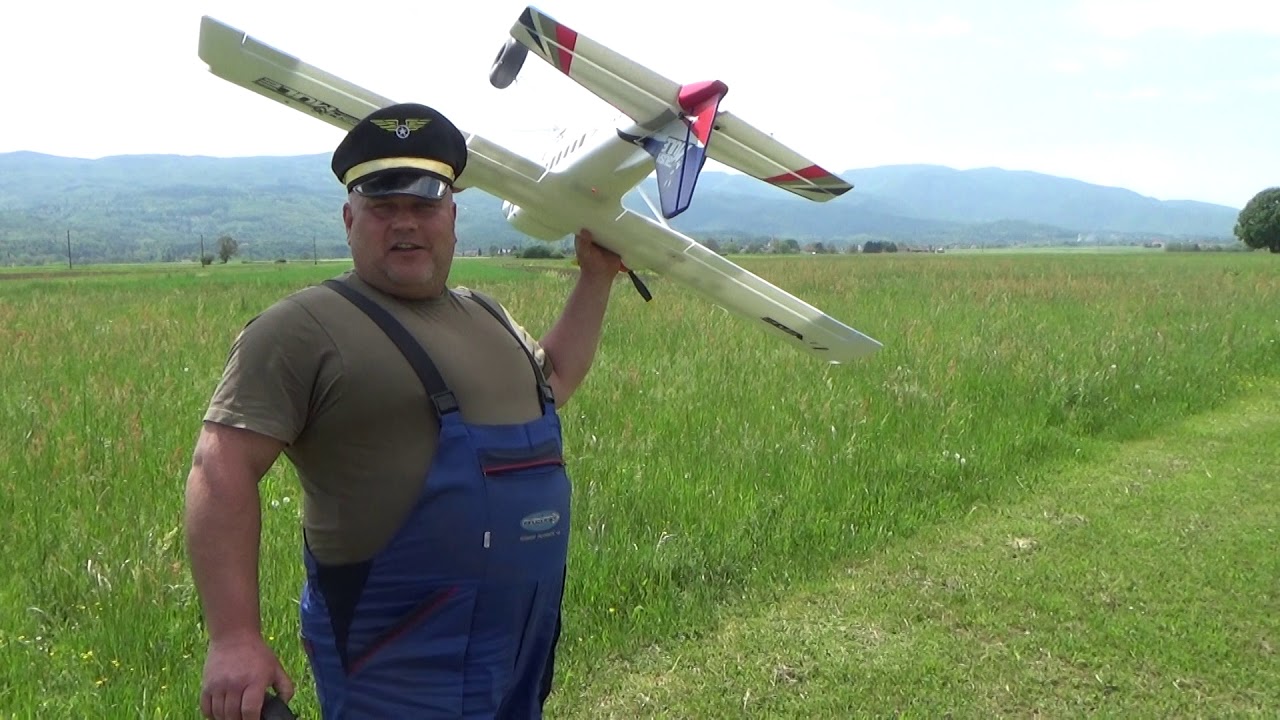 Avios BushMule 1500mm Red/Blue PnF and Paratroopers FUN