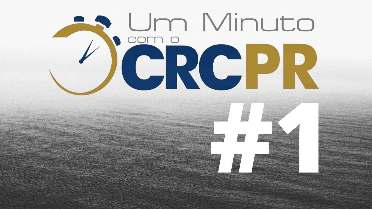 Um minuto com o CRCPR - 1ª Edição