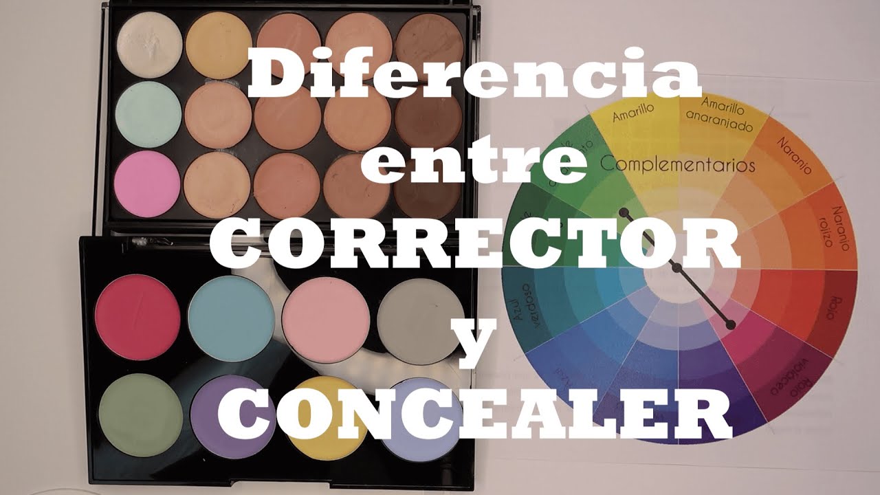 DIFERENCIA ENTRE CORRECTOR Y CONCEALER para principiantes&hellip;💋