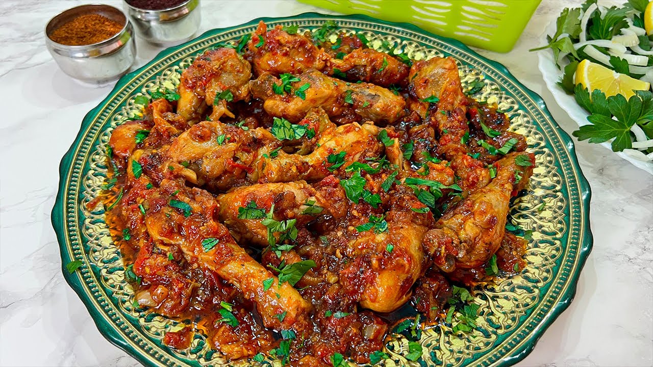 Рецепт курицы по-афгански 😋 قورمه مرغ لذیذ عالیست امتحان نمایید