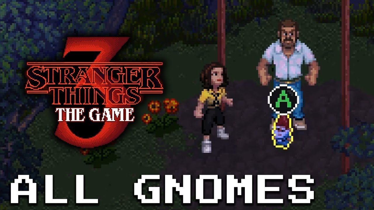 All 50 Gnomes - Stranger Things 3 The Game