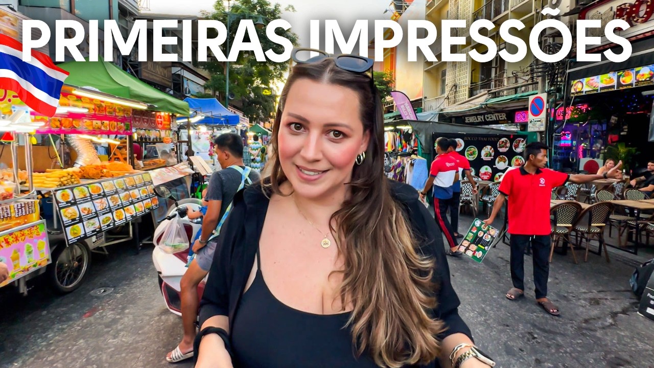 POLÊMICA, CAÓTICA E FASCINANTE: CHEGAMOS EM BANGKOK, TAILÂNDIA!