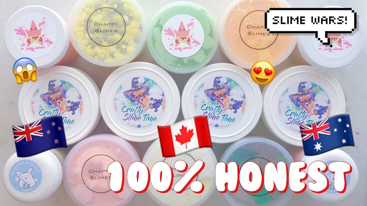 SLIME WAR! CANADA, AUSTRALIA, & NEW ZEALAND SLIME REVIEW