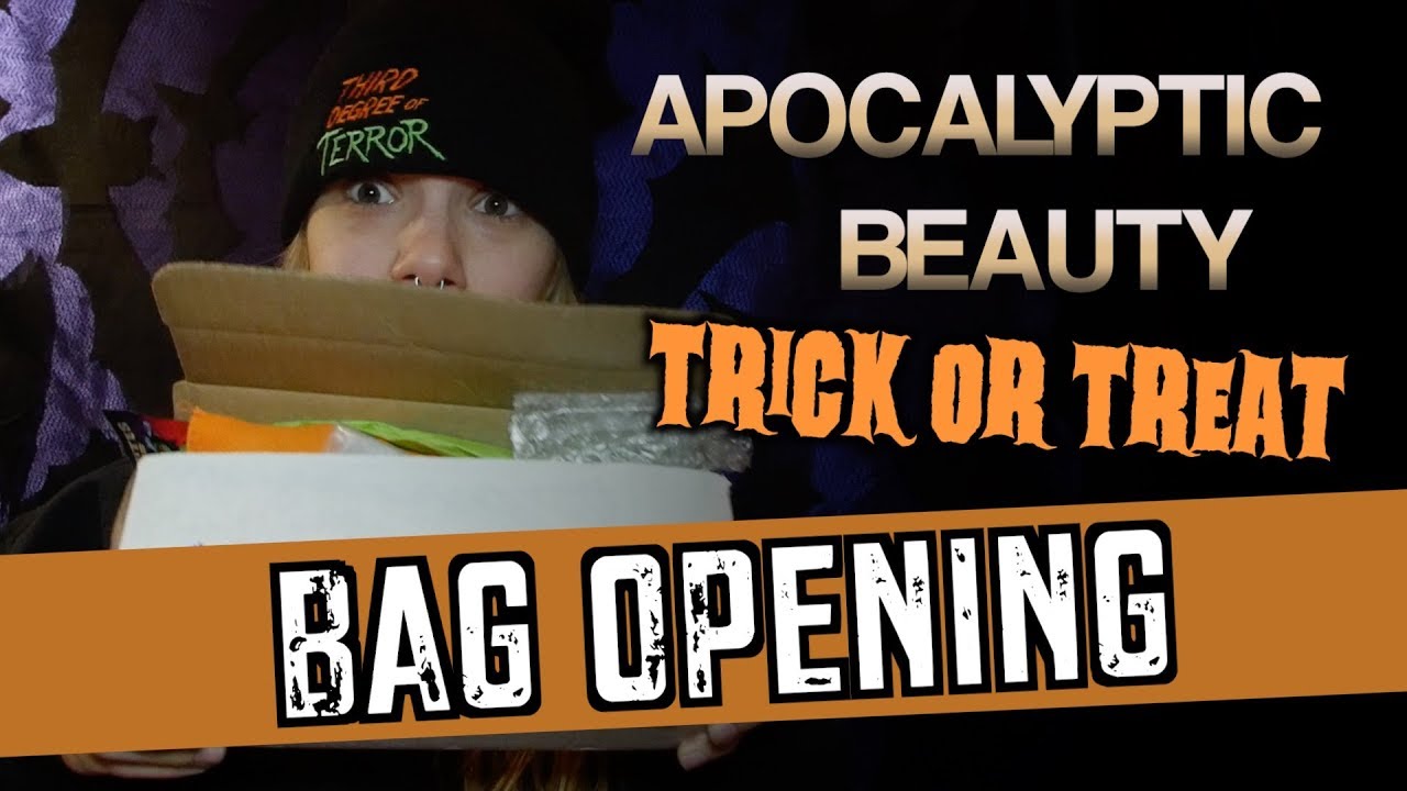 Apocalyptic Beauty - Trick or Treat Bag OPENING