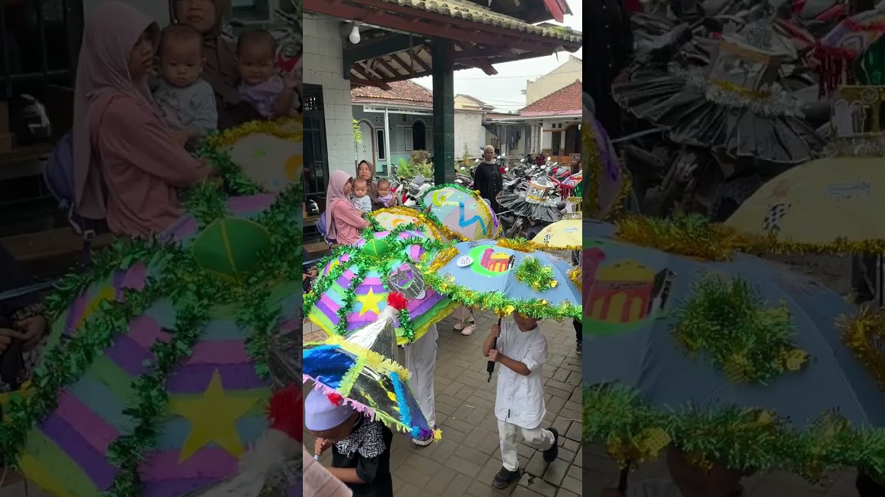 Tarhib Ramadhan 2026 . Pawai payung Hias♥️