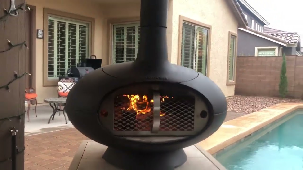 Morso Pizza Oven as my Chimenea