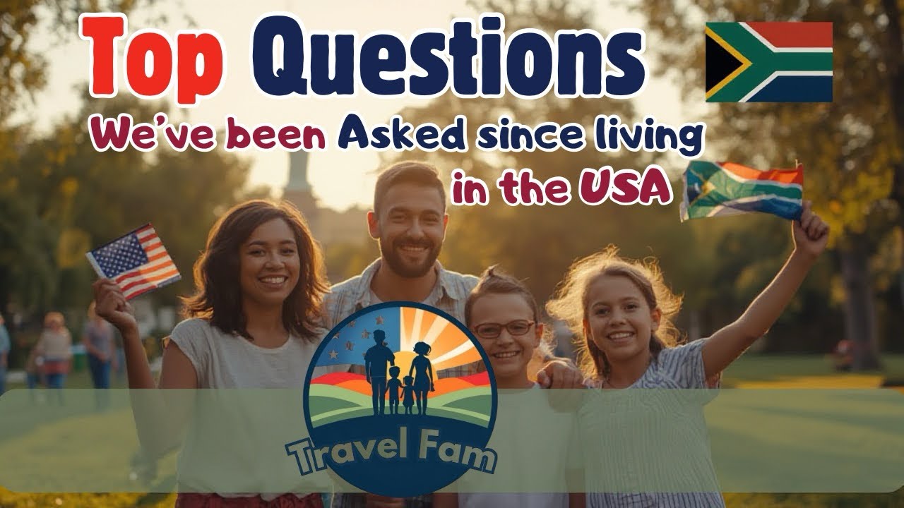 Questions we’ve been asked as South Africans in the USA.