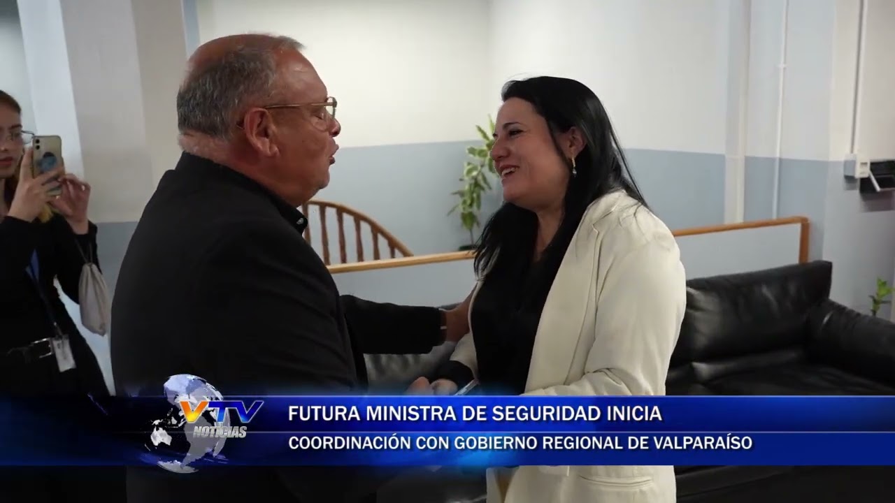 Futura ministra de seguridad inicia coordinación con Gobierno Regional de Valparaíso