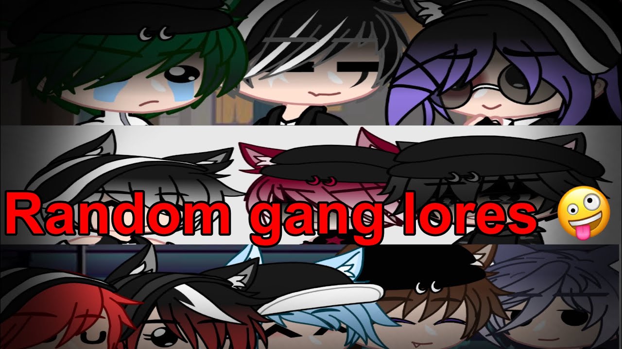Random lore for John, Lins (ew) and Jin’s gang (gacha club gay short)