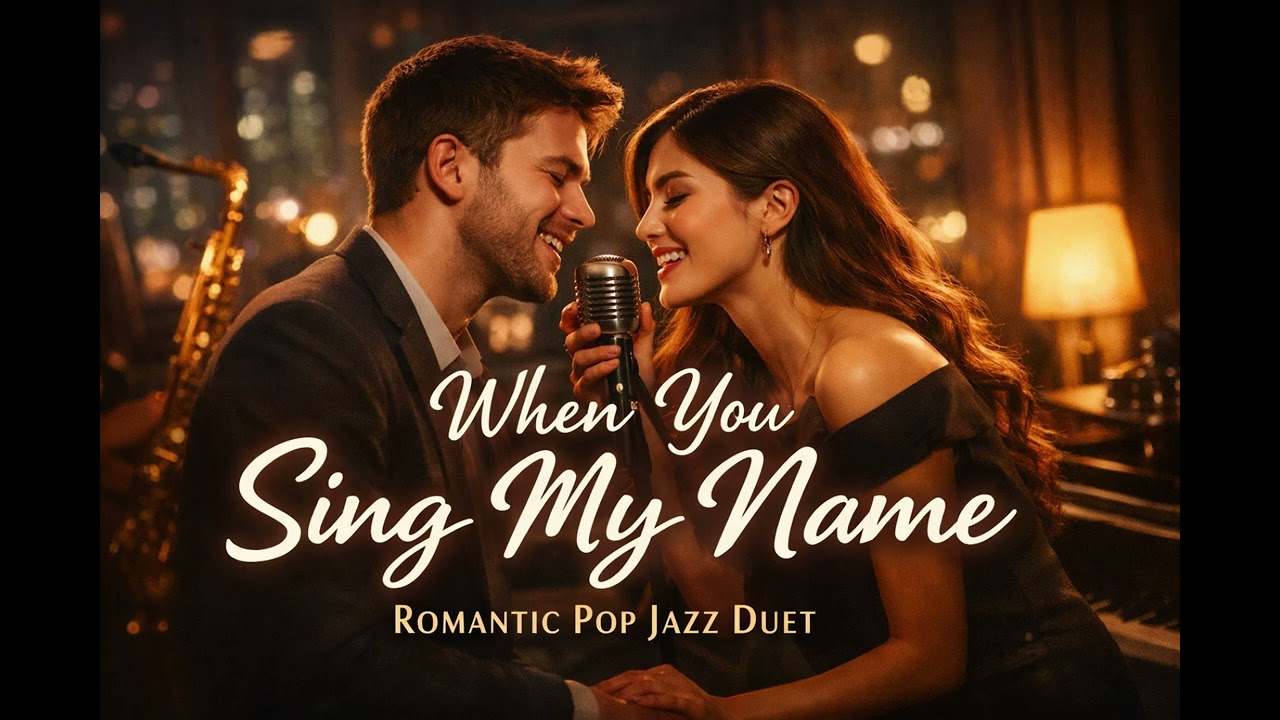 When You Sing My Name | Modern Pop Jazz Love Song (Male & Female Duet)