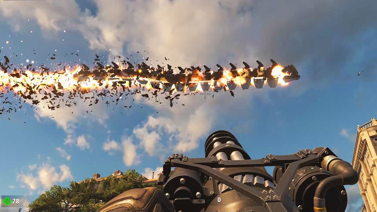 Serious Sam 4 - Saggitarian Sidewinder Boss Fight
