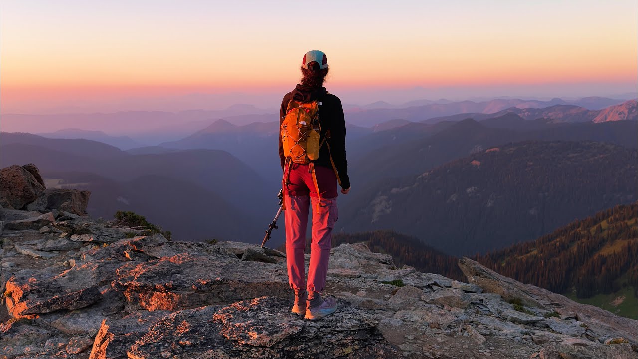 Mt Rainier National Park - Mount Fremont Lookout Trail - Sunset Hike