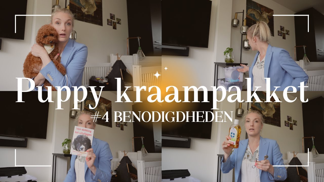 4. Benodigdheden voor puppy bevalling - Wat zit er in mijn 'kraampakket' voor de toy poedel pups?
