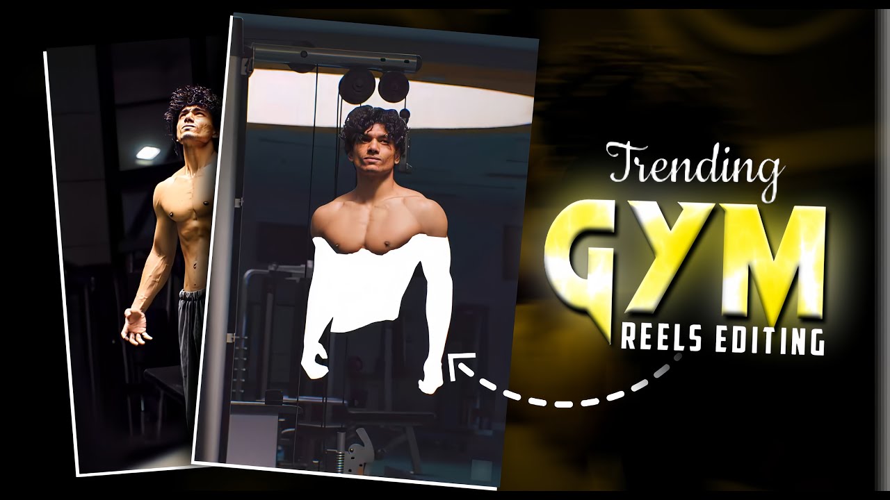 The Reveal Gym Edit Tutorial | How To GYM Reels Edit in Capcut | Shake Effect | Full Tutorial