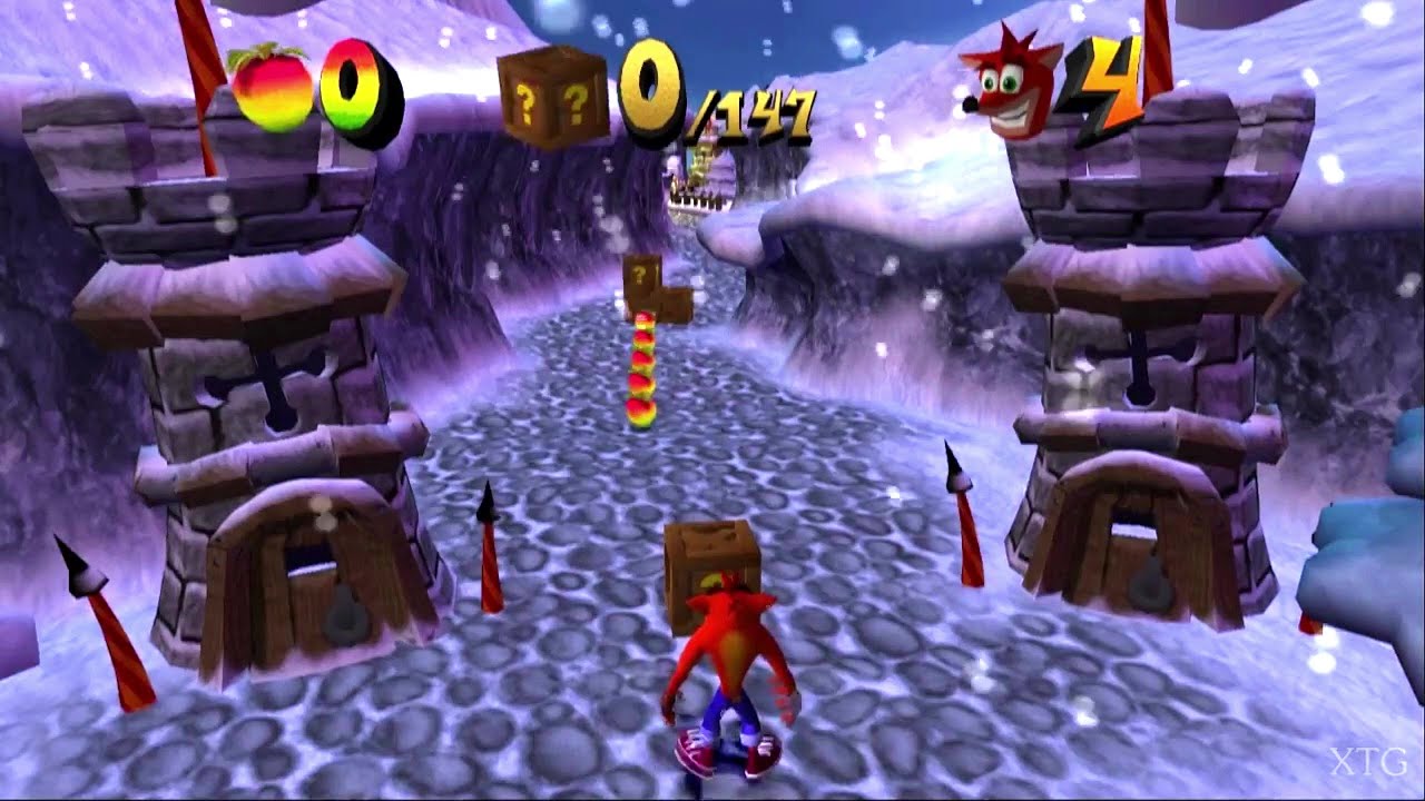 Crash Bandicoot: The Wrath of Cortex геймплей PS2 HD (PCSX2)