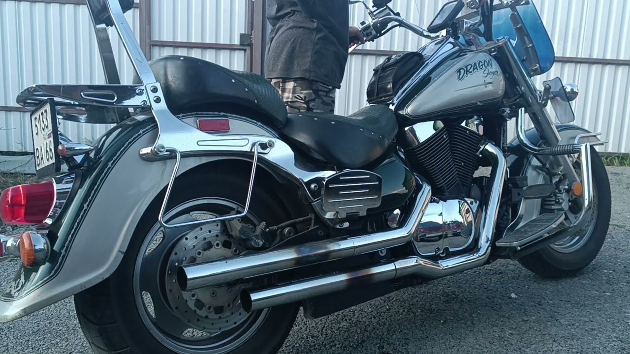 Выхлоп V&H (+DB killer) ASMR Suzuki VL1500LC